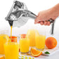 Stainless Steel Lemon & Orange Clip Handheld Fruit Juicer